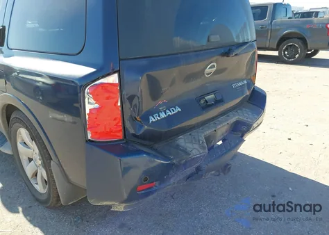 2010 Nissan Armada Titanium из США, поврежденный, VIN 5N1BA0ND5AN605553
